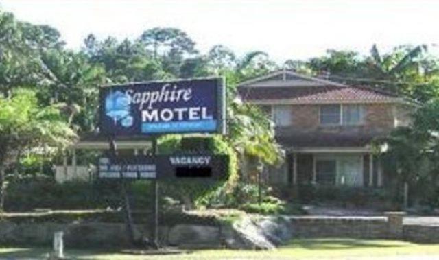 Sapphire Motel Korora Kültér fotó